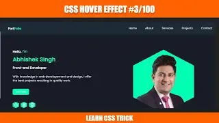 4/100 CSS Mouse Hover Effect #4 #html #css #javascript #coding #webdevelopment