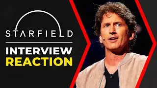 Starfield - Kinda Funny Todd Howard Interview Reaction