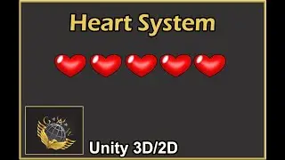 Unity how to make a simple Heart/Health system beginners(Tutorial)