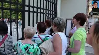 Dancing veranda in Moscow Sokolniki Park