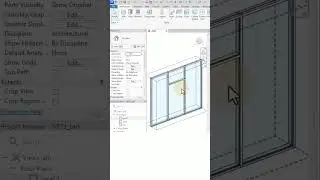 How to place doors on curtain walls in #revit #revittutorial #architecture