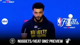 Jamal Murray Previews Game 2 Of Nuggets/Heat | 2023 NBA Finals