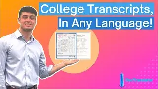 Translate Your College Transcript to any Language (Using DocTranslator!)