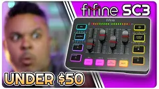 Inexpensive Gaming Audio Mixer | Fifine SC3 Review