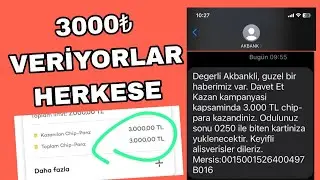 3000₺ KAZANDIM ANINDA ÇEKTİM ( %100 YASAL - ÜCRETSİZ ) İNTERNETTEN PARA KAZANMA 2025