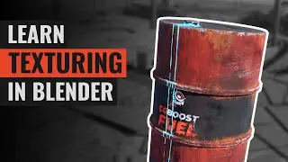 Learn Texturing & Texture Painting in Blender (Course Promo)