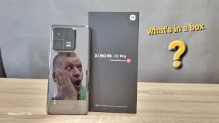 Xiaomi 13 pro unboxing