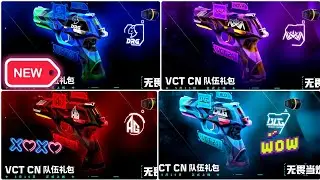 valorant *NEW* VCT CN Team Capsules Skin's