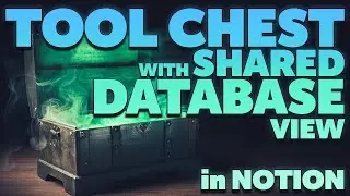 ADVANCED #Notion! Button to create VIEW for SHARED DATABASE