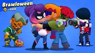 Brawl-o-ween Kiss 🎃 Spider Charlie, Frank Vanara 🎃 Brawl Stars Funny Pose Top