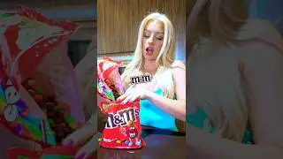 Swapping Her M&Ms With Skittles Prank! @Hana