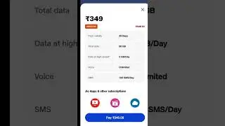 Jio ₹349 Recharge Plan No Unlimited 5G Data Problem Solve