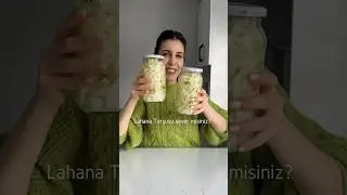 5 dakikada lahana turşusu yapıyoruz✨