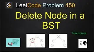Delete Node in a BST | Leetcode 450 | Recursive DFS | Google Oracle | BST
