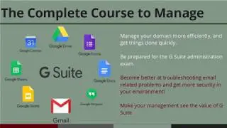 G Suite administrator course - Intro to Admin Console and how to create a new one