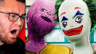 Reacting to WEIRD JOKER Animations
