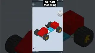 Go-Kart CAD Modelling - Autodesk Inventor 2022 #Shorts