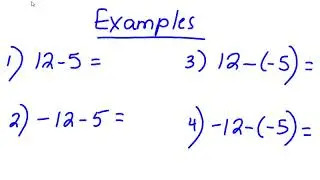 7 M2L5A SubtractIntegers