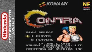 Contra. NES [No Damage Walkthrough] Famicom | Nintendo | Family Computer | Hyundai Comboy | Fantendo