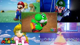 Mario Victory Animations!