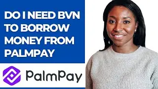 DO I NEED BVN TO BORROW MONEY FROM PALMPAY