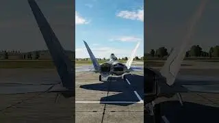 DCS F-22A Raptor Startup in 60 Seconds #dcs #shorts