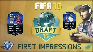 FIFA 16 |Fut Draft #1| TOTY Ronaldo & TOTY Messi