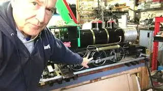 Allen Mogul locomotive. Little run on air and show and tell. Enjoy!