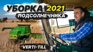 Работа клавишного зерноуборочного комбайна John Deere 9660 wts, вертикальная обработка Kronos.