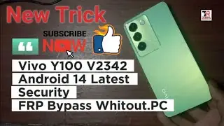 Vivo Y100 FRP Bypass New Trick | How to bypass FRP on vivo y100 without PC | Vivo y100 FRP Bypass