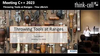 Throwing Tools at Ranges - Tina Ulbrich - Meeting C++ 2023