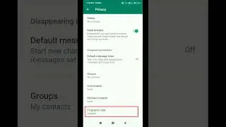 How To Set Fingerprint Lock In WhatsApp | WhatsApp Lock Fingerprint #shorts #viral #viralshorts