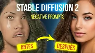 Cómo hacer IMÁGENES REALISTAS con STABLE DIFFUSION 2.0 ▶ Tutorial NEGATIVE PROMPTS