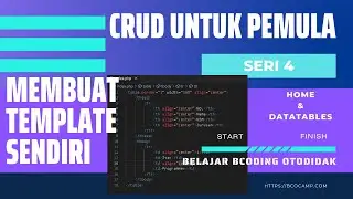 Belajar Coding Pemula #4 Home & Datatables