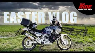 Honda AFRICA TWIN XRV 750 Easter MOTOVLOG