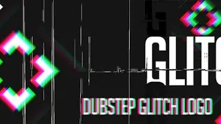 How to Edit Dubstep Glitch Logo |  Template Download