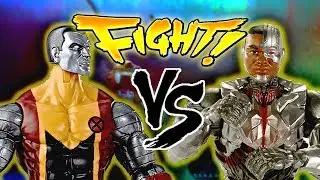 Colossus VS Cyborg! METAL SMASHING SMACKDOWN! ~ Ultimate Smash House ~ pocket.watch jr.