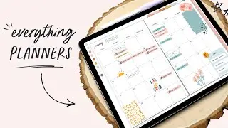 Everything Digital Planners | A Tour 💗