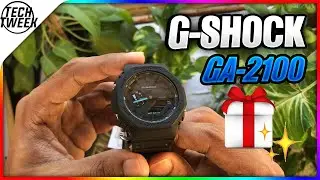 G-SHOCK GA-2100 ✨Aesthetic Unboxing✨2022 | My Birthday 🎁 #FilmoraUnboxing