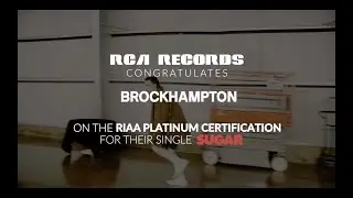 RCA Congratulates BROCKHAMPTON | SUGAR Is Certified Platinum