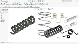 how to make spring in solidworks (design spring in solidworks)