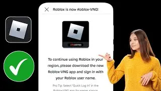 Cách Fix Lỗi Roblox Giờ Là Roblox VNG Siêu Dễ | Cách sửa lỗi vùng Roblox