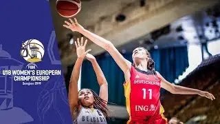 Belgium v Germany - Full Game - FIBA U18 Womens European Championship 2019