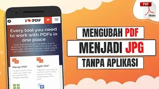 Cara Mengubah PDF ke JPG Tanpa Aplikasi