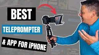 Best iPhone Teleprompter & App For YouTube Videos - Padcaster Parrot Review