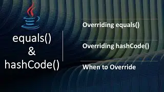 Java Interview Question | Overriding Equals And HashCode Methods In Java | Equals & HashCode