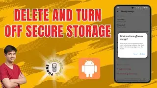 How to Delete and Turn Off Secure Storage on Messenger in Android