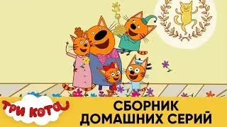 Три Кота | Сборник домашних серий | Мультфильмы для детей 2021😍