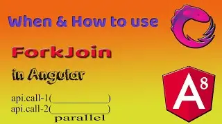 Use of forkJoin() in Angular (Example)  to make parallel API call