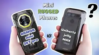 Ulefone Armor mini 20T pro (VS) Unihertz jelly Max - Small rugged phones | 2024